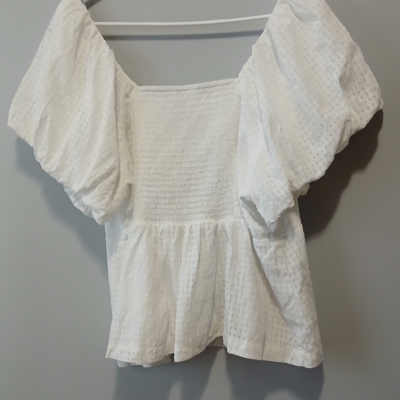 Old Navy Milkmaid Cottagecore Top Womens Size 2X Romantic Fairy - Picture 6 of 6